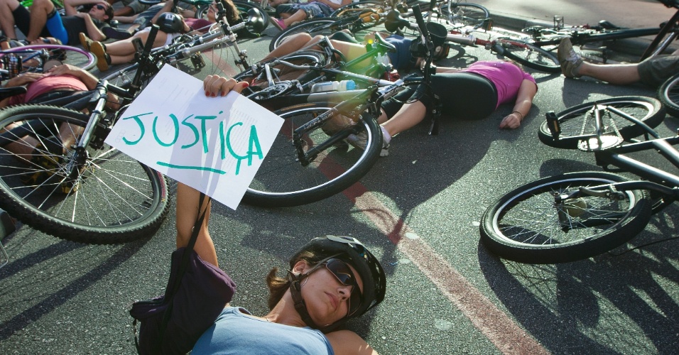 Protesto de Ciclistas