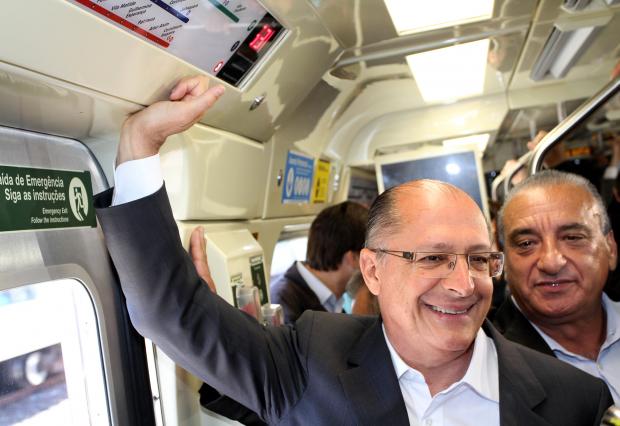 Alckmin no Metrô