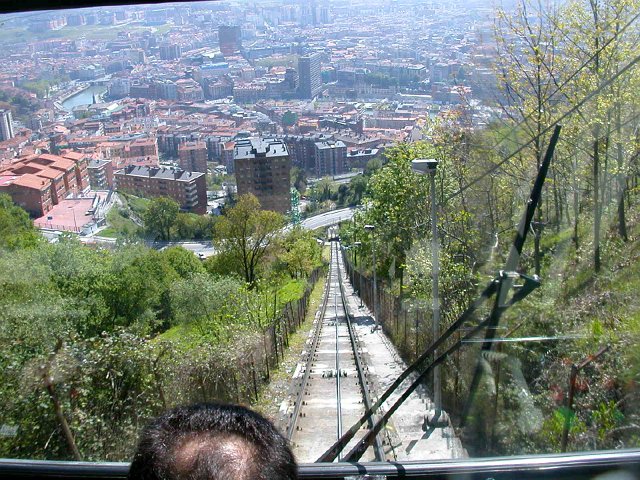 Bilbao from funicular