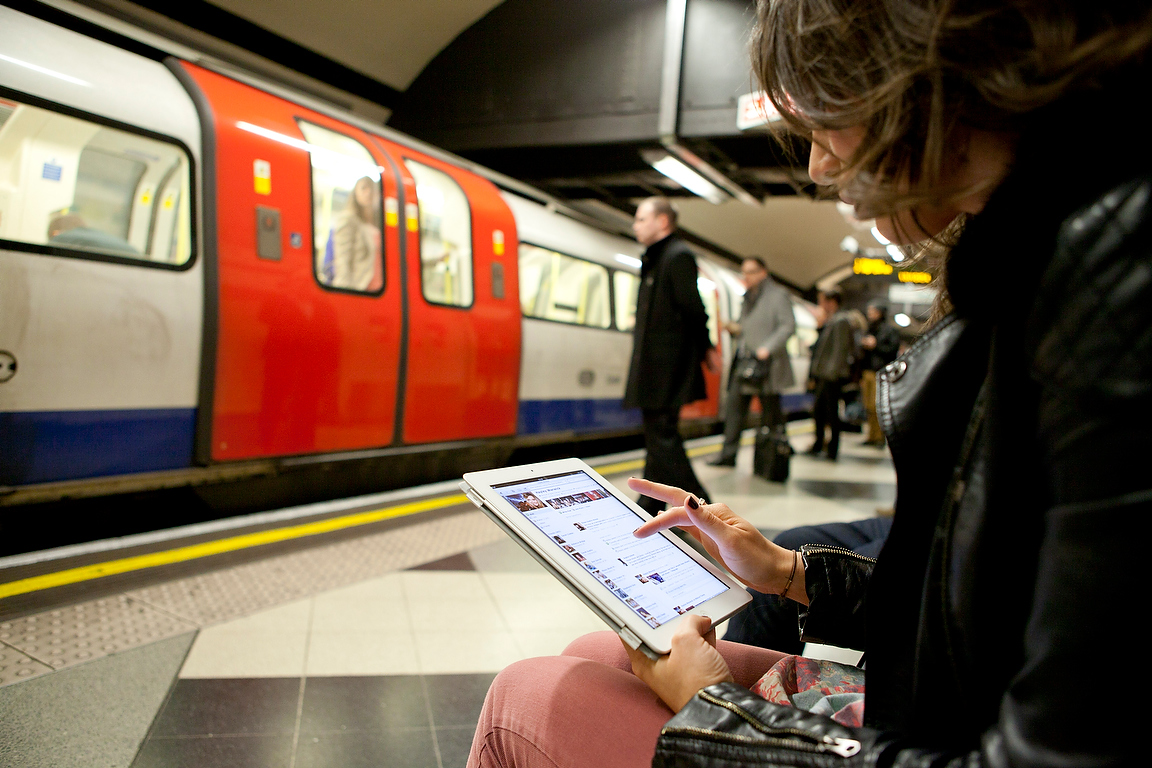 Metrô de Londres com wi-fi