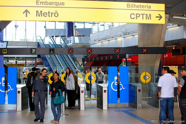 Estação Pinheiros - Metrô Linha 4 - Inauguração