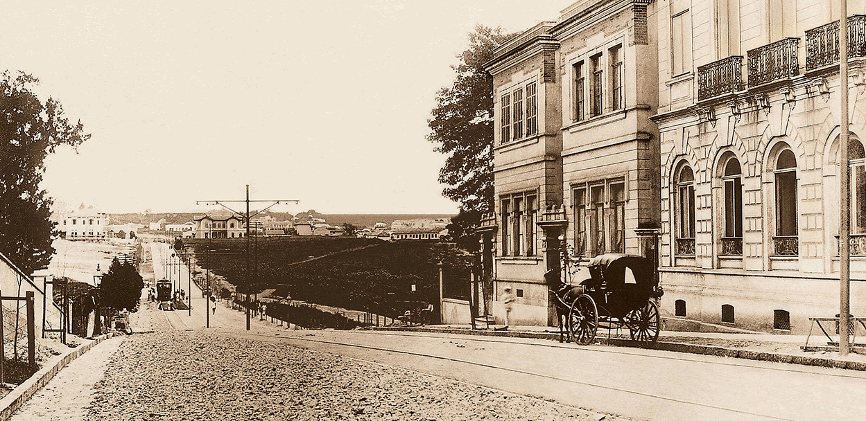 Avenida em 1902