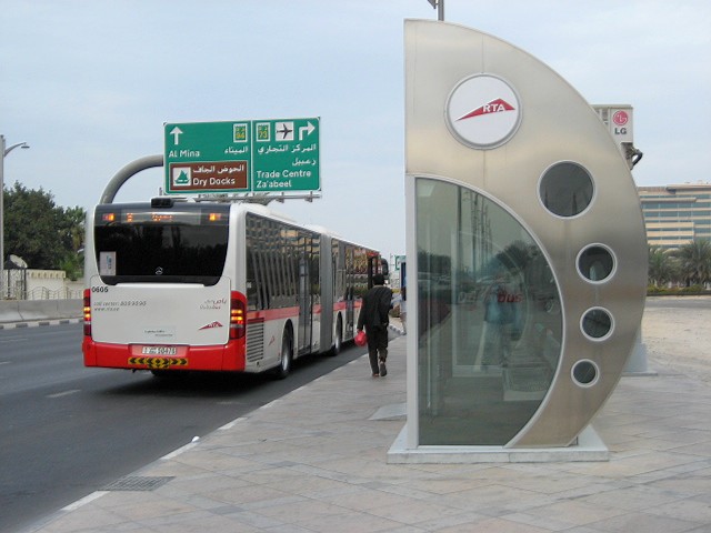Dubai - Airconditioned bus stop shelter