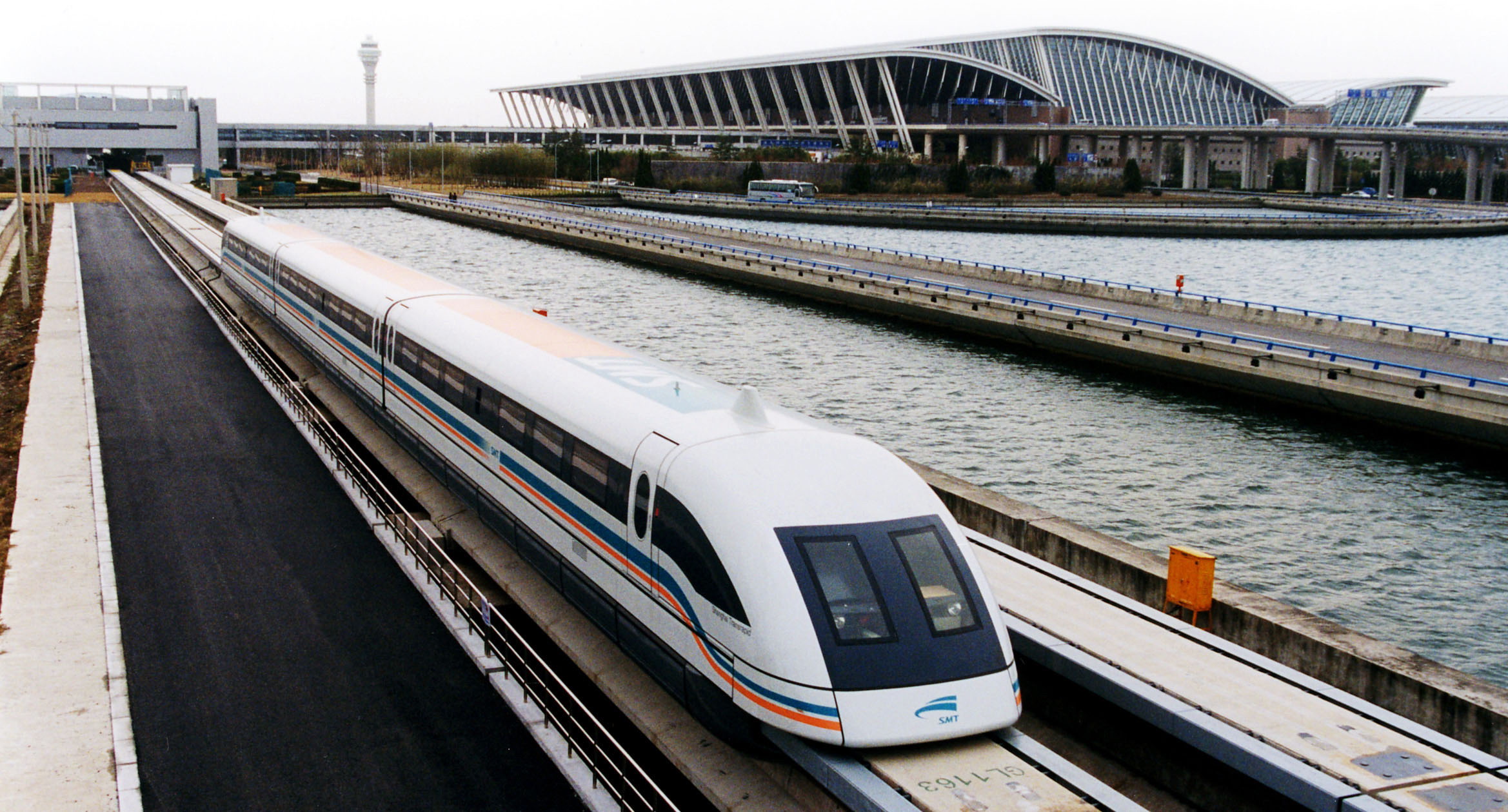 Maglev usado em linha de alta velocidade na China 