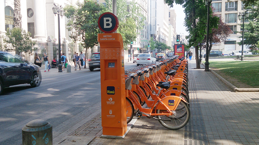 Sistema de bikes compartilhadas do banco Itaú