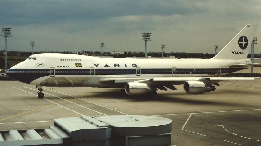 Em 1981 a Varig começou uma grande expansão com a chegada dos primeiros Boeing 747-200.