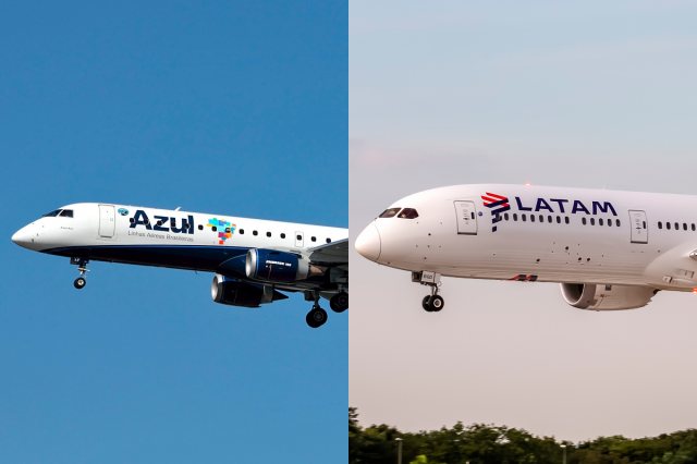 Azul E Latam E Anunciam In Cio De Codeshare Para Rotas No Brasil