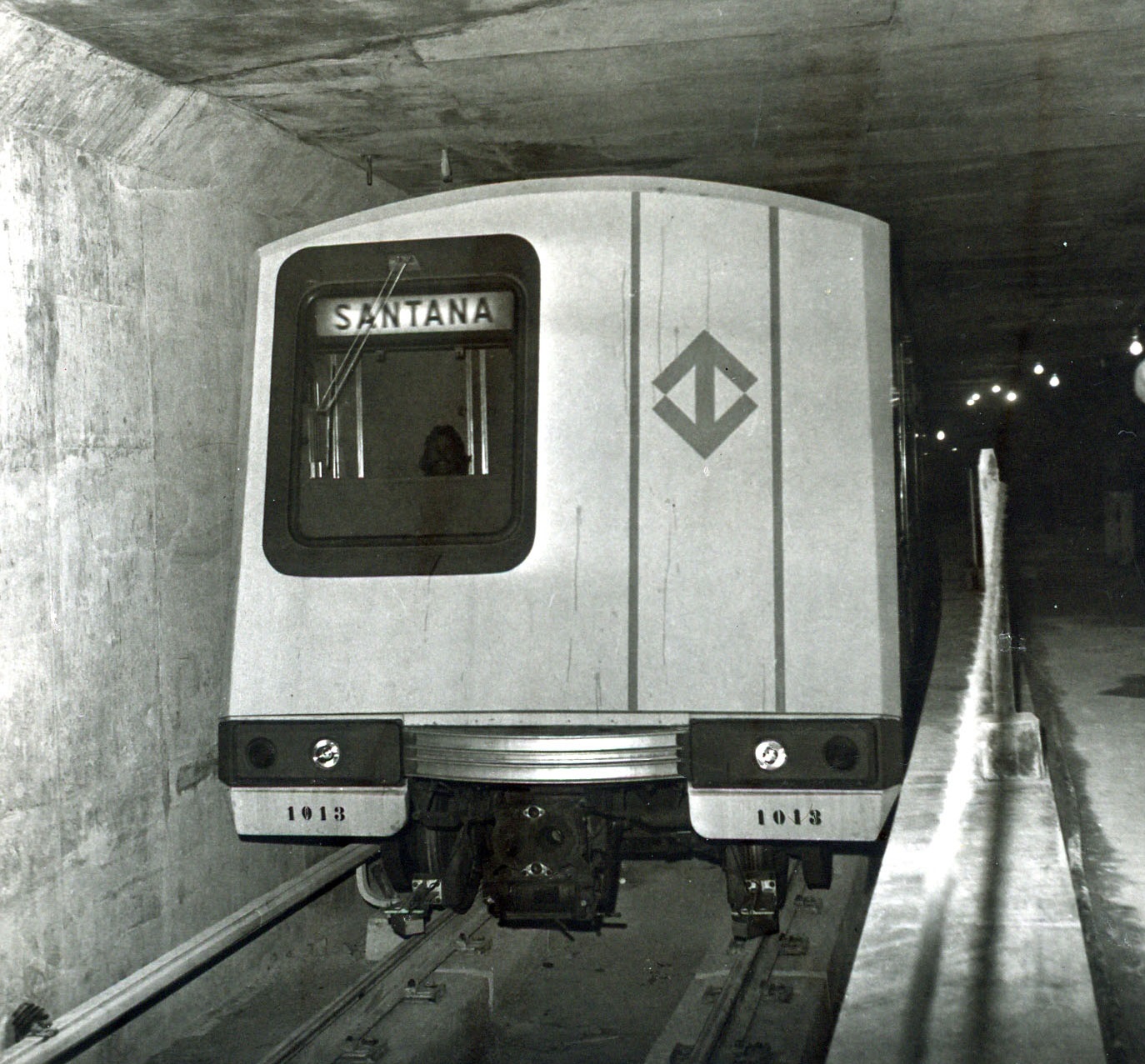 Há 46 anos um trem percorria pela primeira vez o trecho Jabaquara