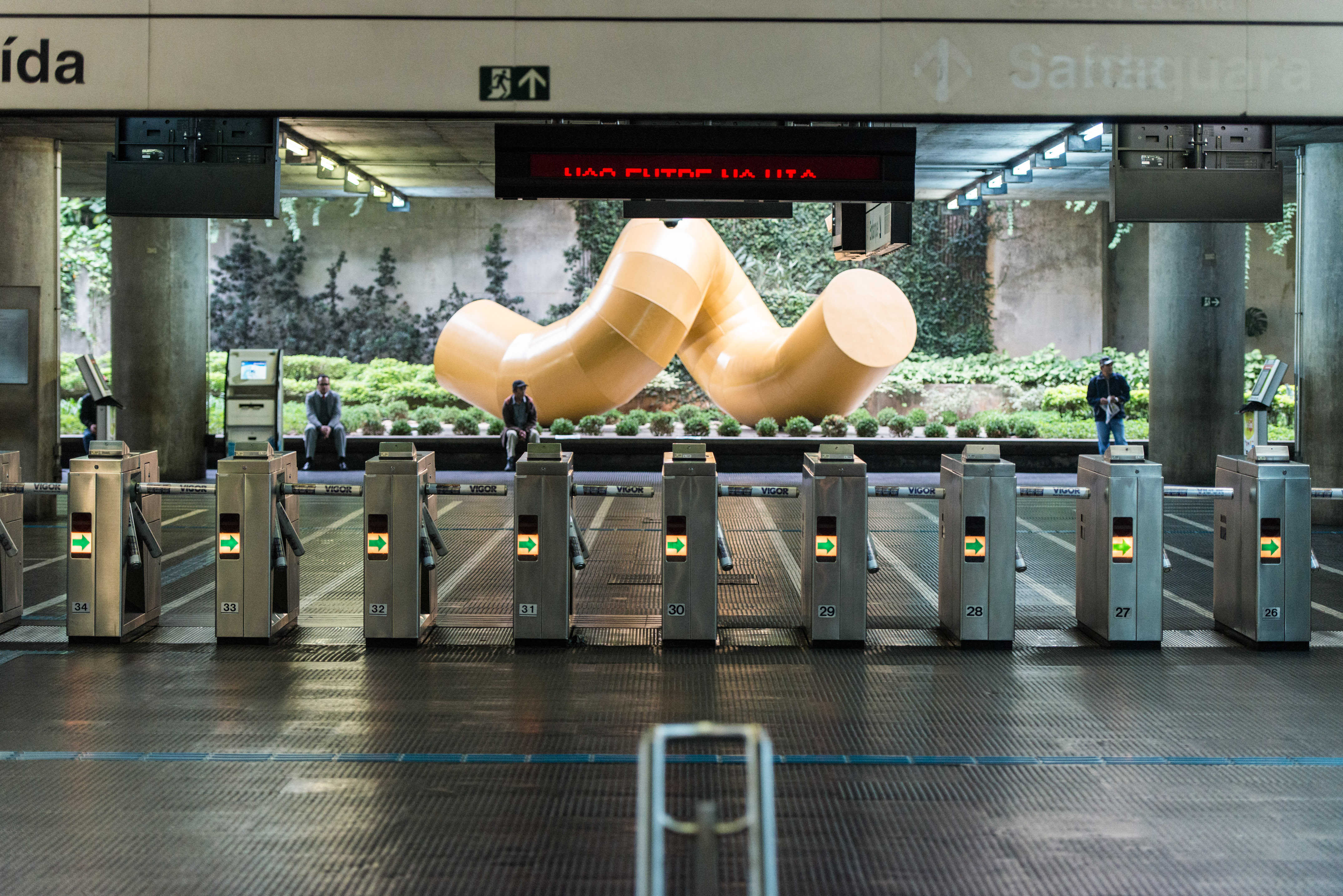 Bloqueios – Estação Sé – Metrô SP