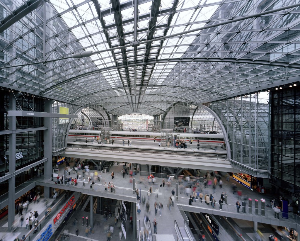 Berlin Hauptbahnhof Lehrter Bahnhof Via Trolebus