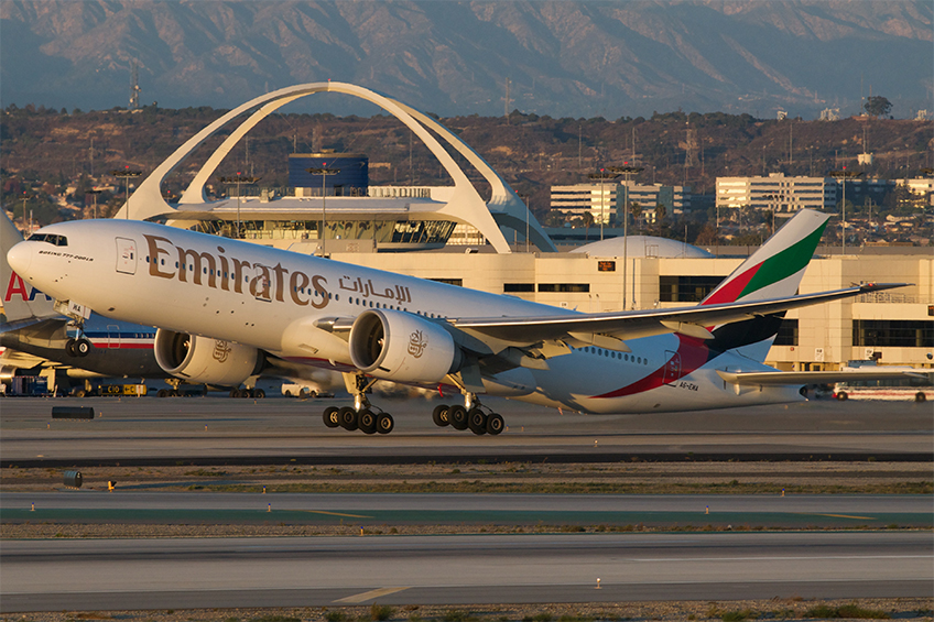 Boeing 777-200LR da Emirates