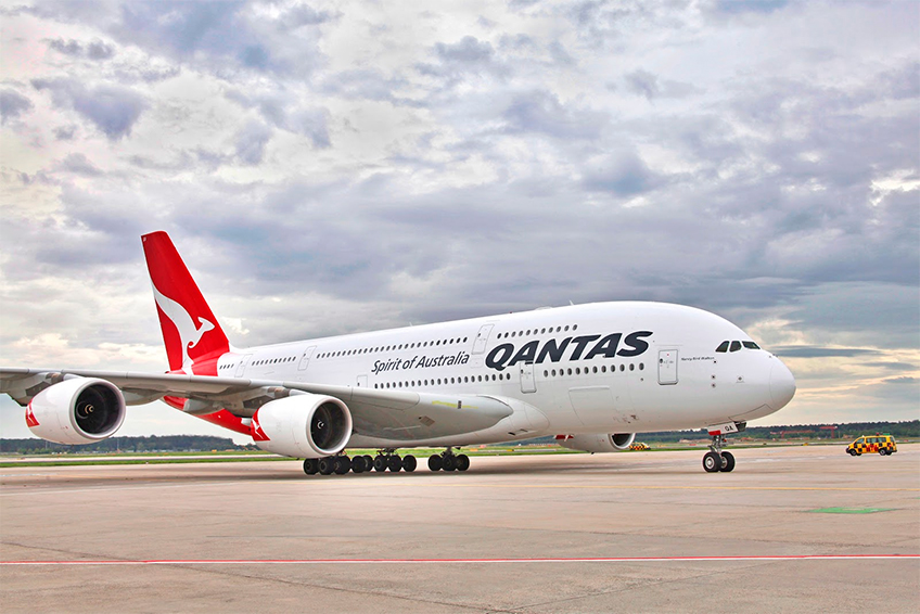 Airbus A380 da Qantas Airlines
