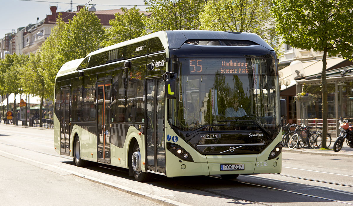 Volvo comercializa ônibus Plug In para Suécia