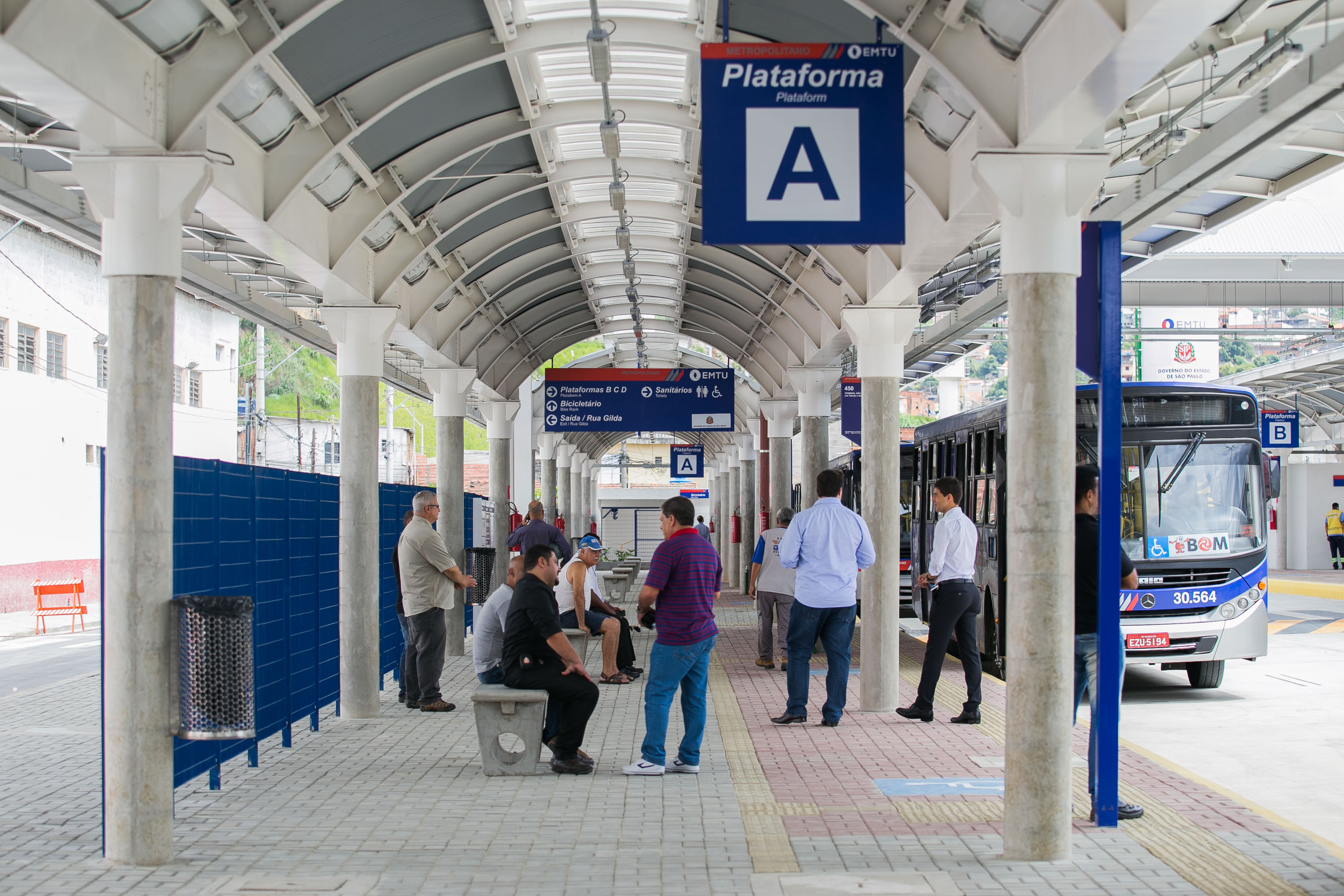 FOTOS] CPTM entrega fachada revitalizada da Estação Brás 