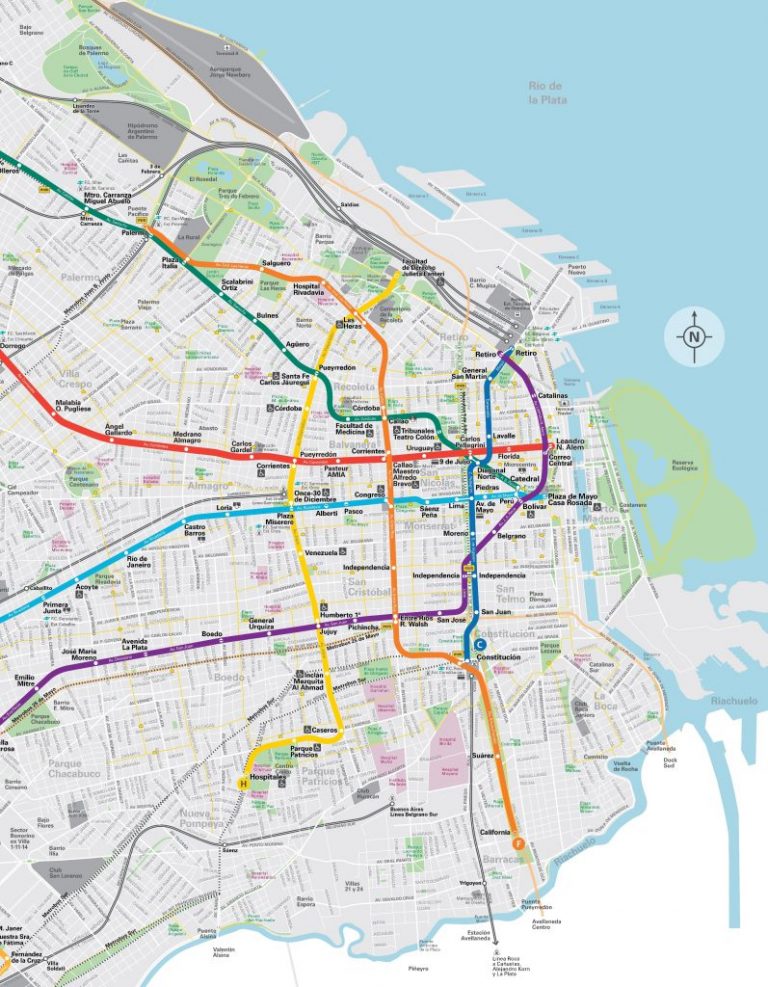 Buenos-Aires-metro-line-F-map-LARGE-797x1024 - Via Trolebus