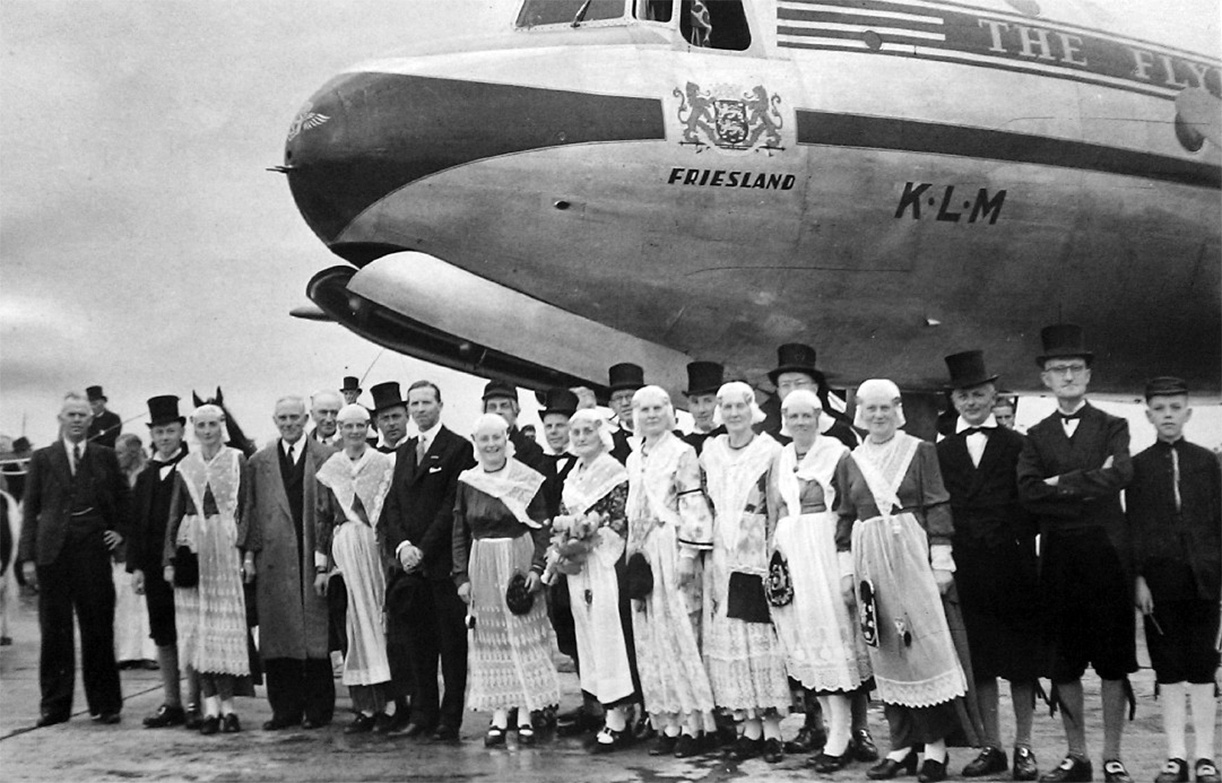 1946 – primeiro voo para NYC