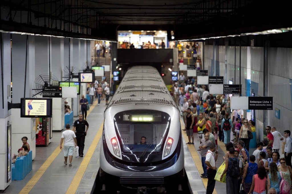 Metro L2 Rio Linha 2 do Metrô Rio tem intervalos irregulares nesta segunda-feira (1º)