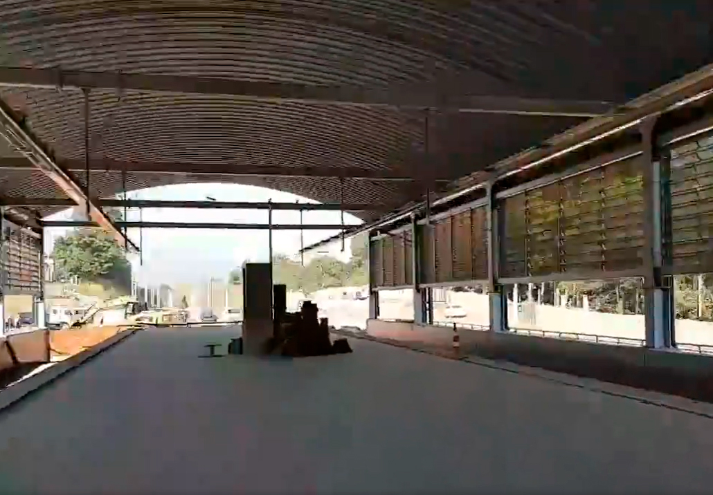 Imagens mostram a futura estação Mendes-Vila Natal, na Linha 9-Esmeralda da CPTM - Via Trolebus Imagens mostram a futura estação Mendes-Vila Natal, na Linha 9-Esmeralda da CPTM - Via Trolebus
