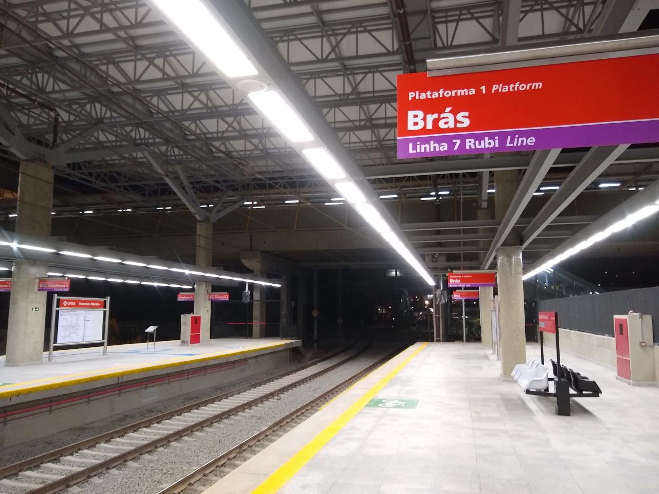 [Fotos] Estação Francisco Morato é inaugurada