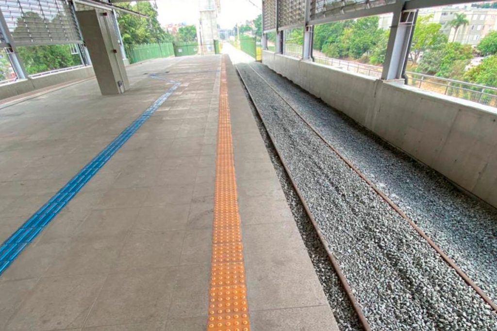 Em reta final, Estação Mendes-Vila Natal da CPTM está na fase de acabamento  - Via Trolebus