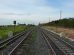 Trihos de trem lado a lado sumindo no horizonte na região do pátio da Estação Ferroviária de Itu - Variante Boa Vista.