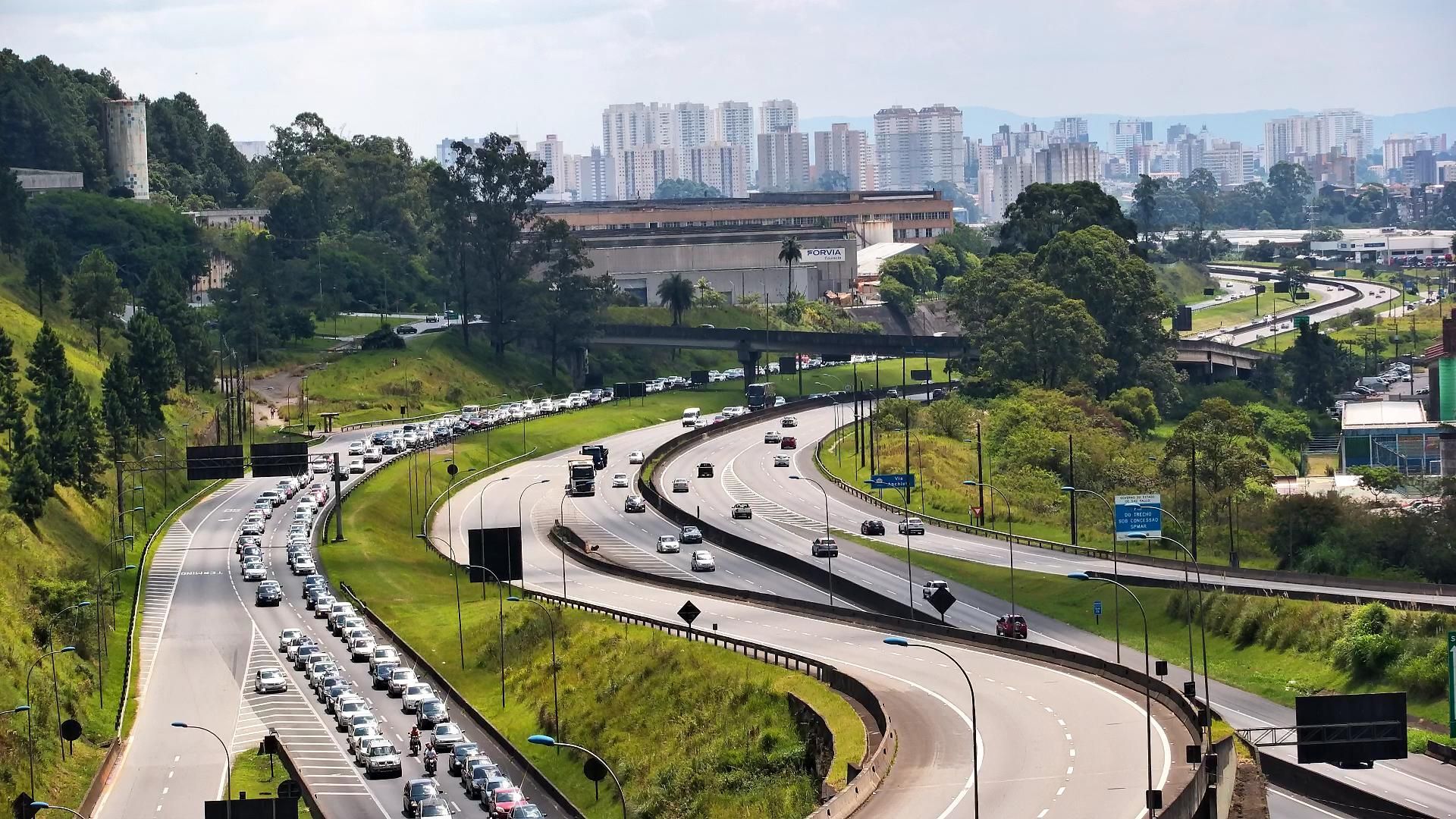 Confira como está o trânsito no Sistema Anchieta-Imigrantes
