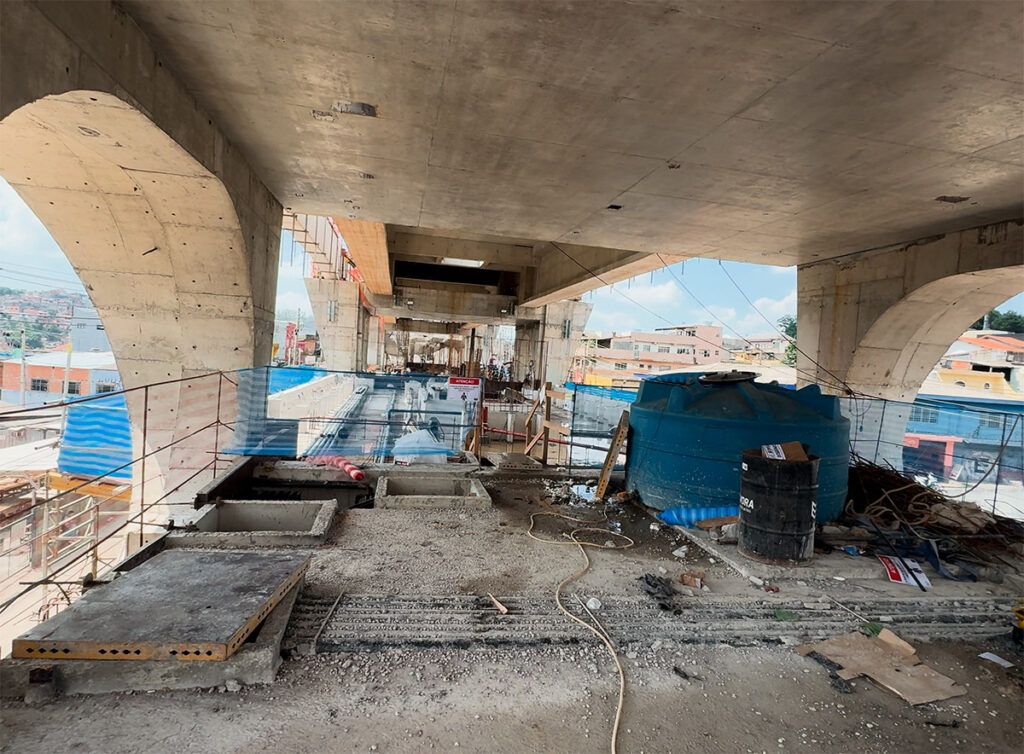 Pessego Futura Estação Jacu-Pêssego ganha cobertura